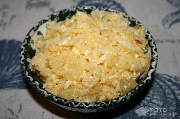 рис с яйцом по-китайски