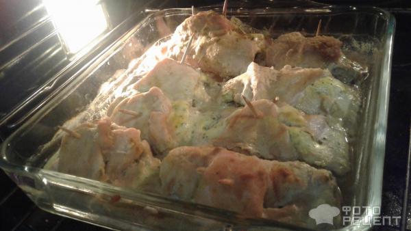 Рулеты из курицы фото