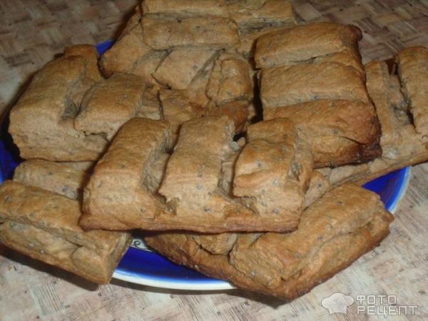 Печенье с маком и шоколадным маслом фото