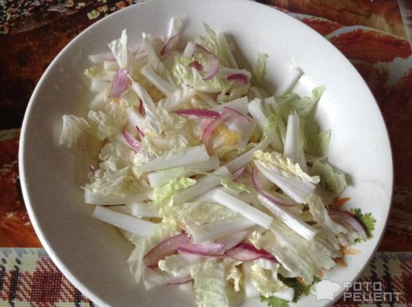 Разгрузочный салат фото