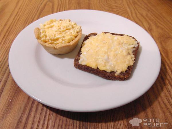 Закуска яично-сырная Желтый день фото