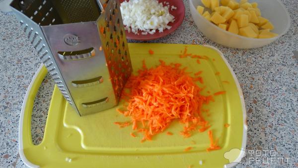 натираем морковку