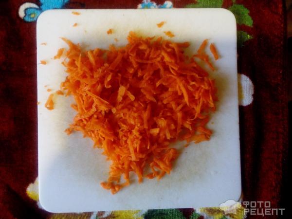морковь потерла на терке