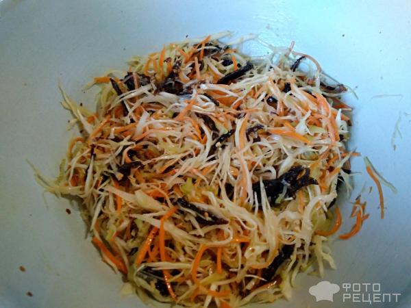 Салат из капусты и моркови фото
