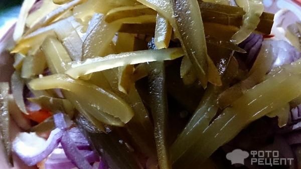 Салат из морской капусты Японский фото
