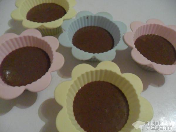 Шоколадный кекс в микроволновке фото