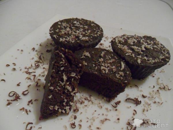 Шоколадный кекс в микроволновке фото