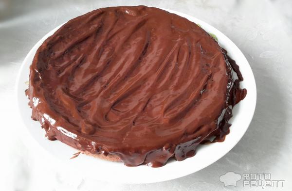 Влажный шоколадный пирог фото