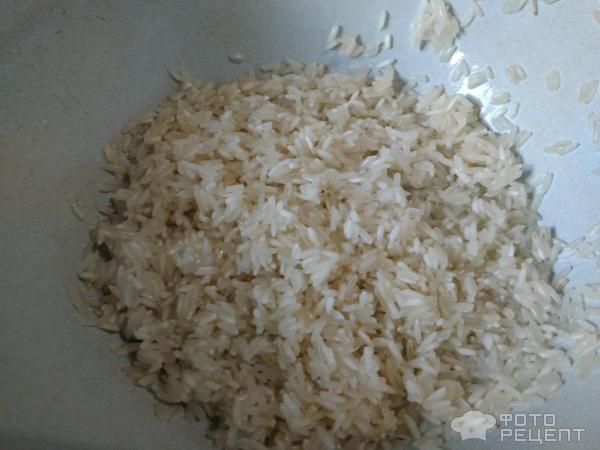 Куриная печень с рисом фото
