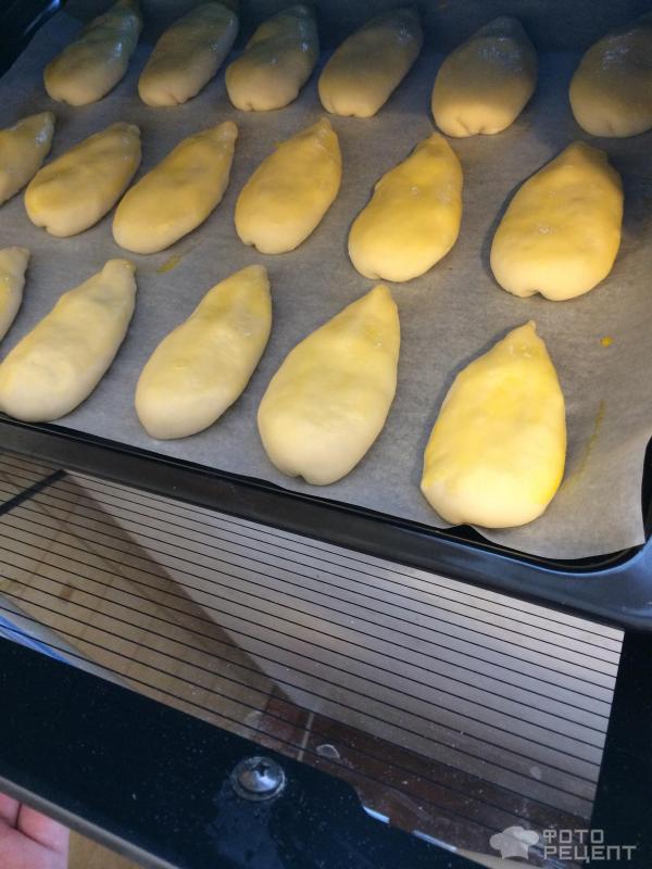 Сдобные пирожки с картошкой и капустой фото
