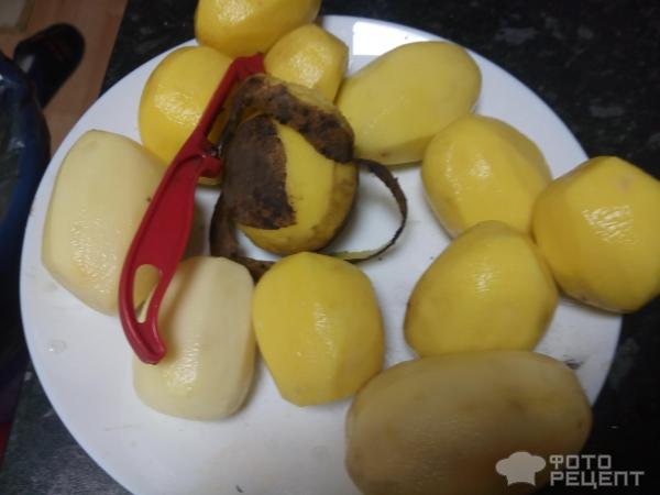 Тушеная картошка с мясом фото