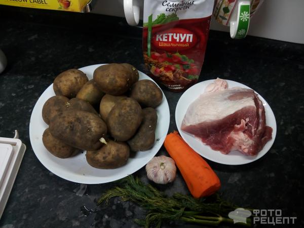 Тушеная картошка c луком и морковью - рецепты с фото и описанием