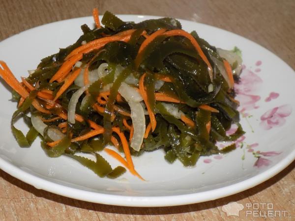 Салат из морской капусты по-корейски