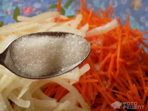 Салат из морской капусты с морковью фото