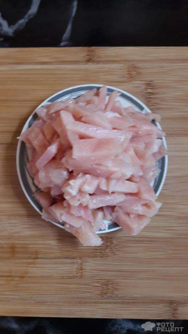 Куриное филе в имбирно-сметанном соусе фото