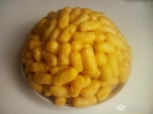Десерт из кукурузных палочек фото