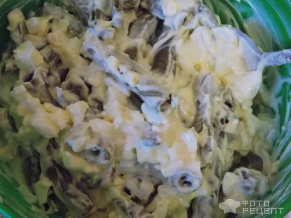 Салат из зеленой фасоли фото
