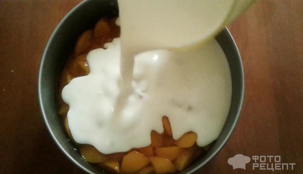 Творожно-персиковый десерт фото
