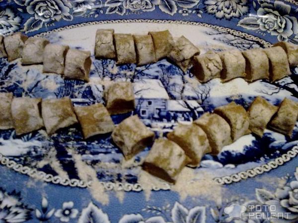 Пирожки из ржано-пшеничной муки жареные с яблоком фото