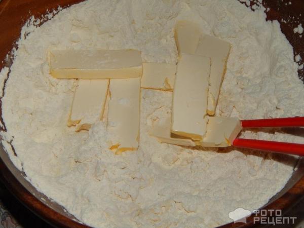 Французский открытый пирог киш Лорен фото