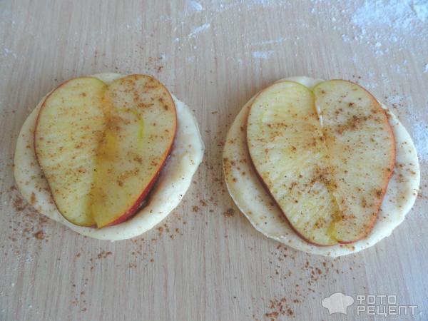 Печенье Яблочное сердце фото