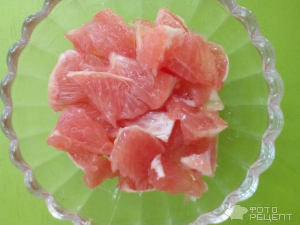 Фитнес- салат с грейпфрутом фото