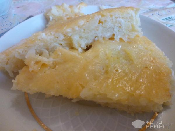 Картофельная запеканка с сыром и чесноком фото
