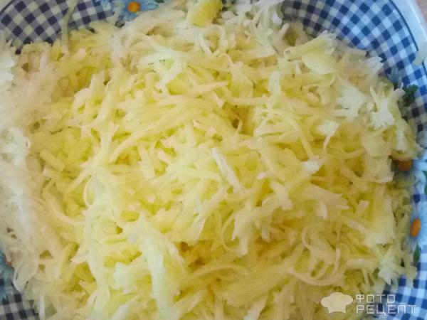 Картофельная запеканка с сыром и чесноком фото