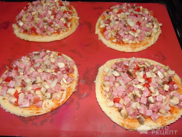 Мини-пицца по-домашнему фото