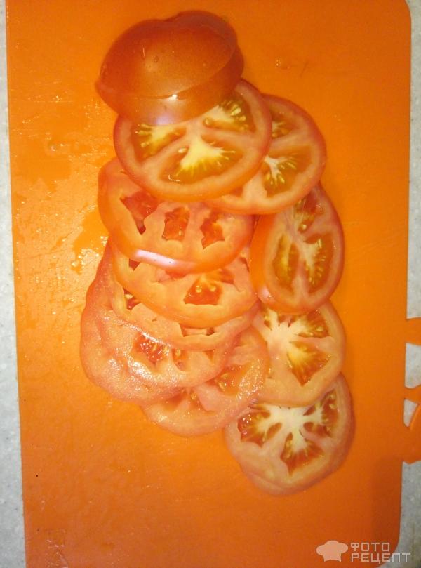 Закуска из кабачков с помидорами фото