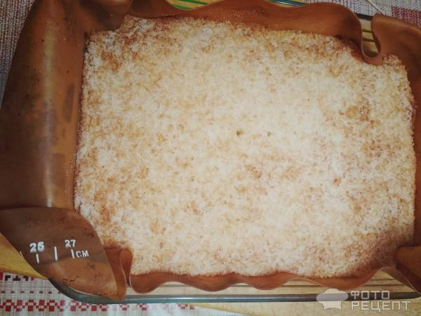 Пирог сливочно-кокосовый фото