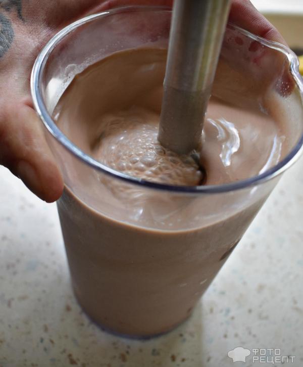Молочный коктейль с какао фото