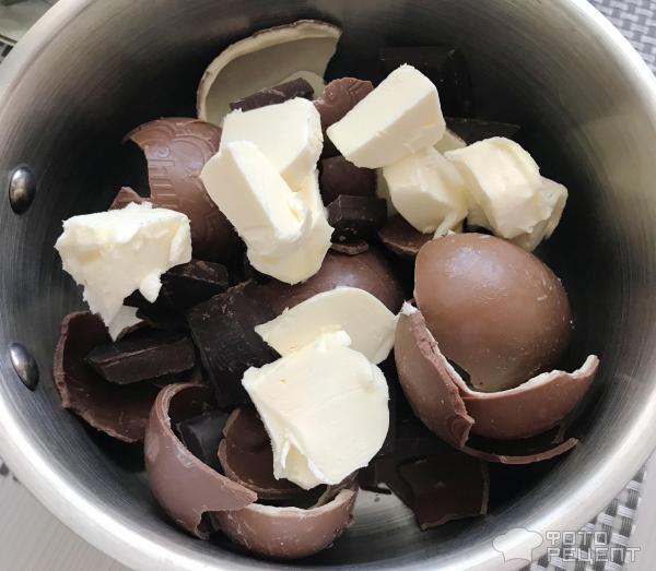 Печенье шоколадное в двух вариантах фото
