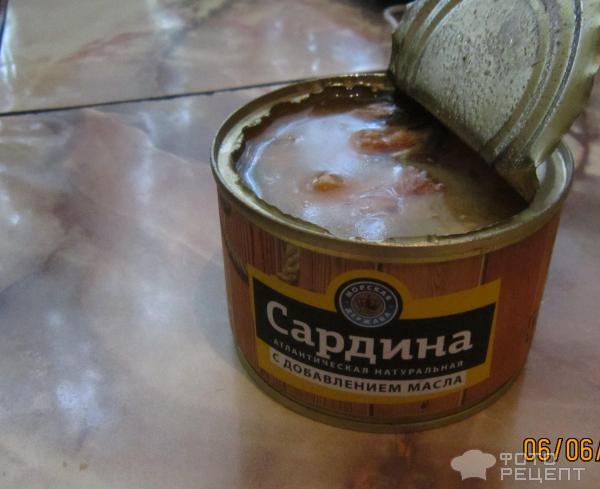 Суп из рыбной консервы фото