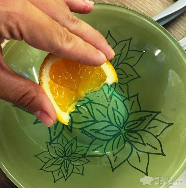 Апельсиновая заправка для салата фото