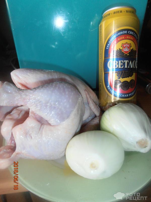Курица в пиве фото