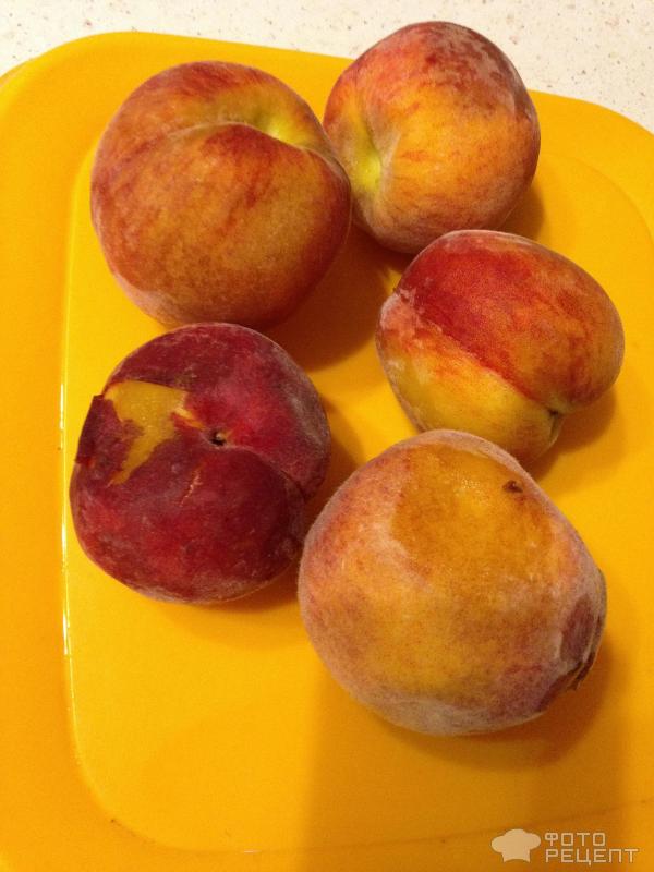 Персики консервированные фото