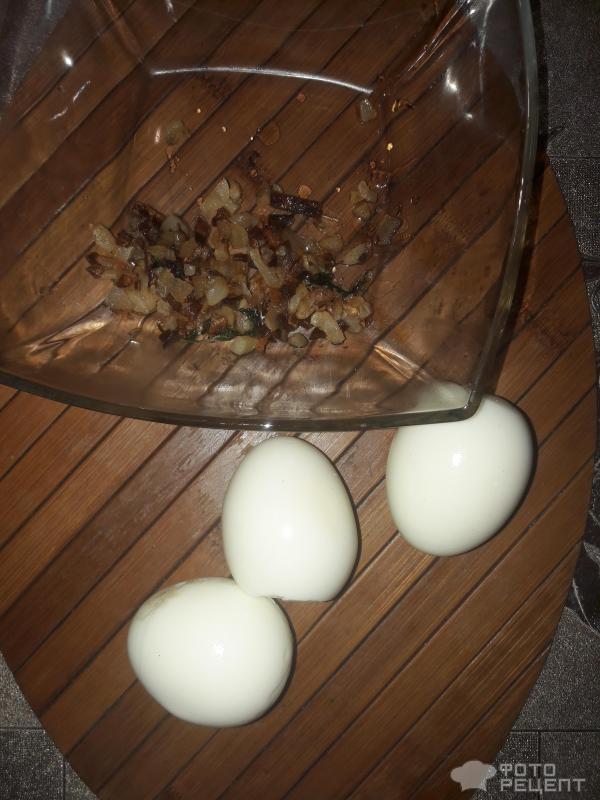 Закуска Фаршированные яйца фото