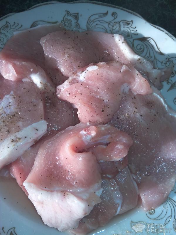 Мясо свинины в кляре фото