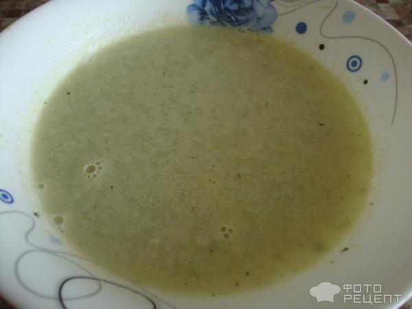 Суп-пюре из брокколи для детей фото