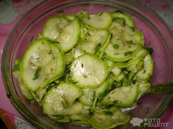 Маринованные кабачки за 15 минут