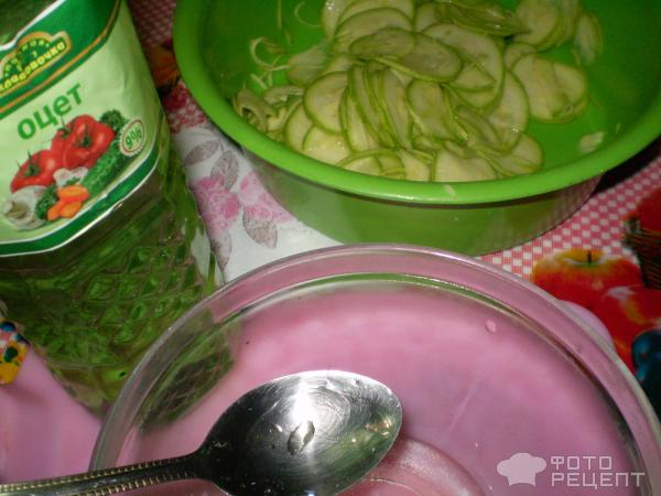 Маринованные кабачки за 15 минут