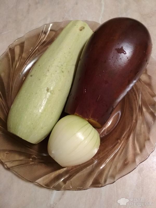 Овощное рагу с курицей фото