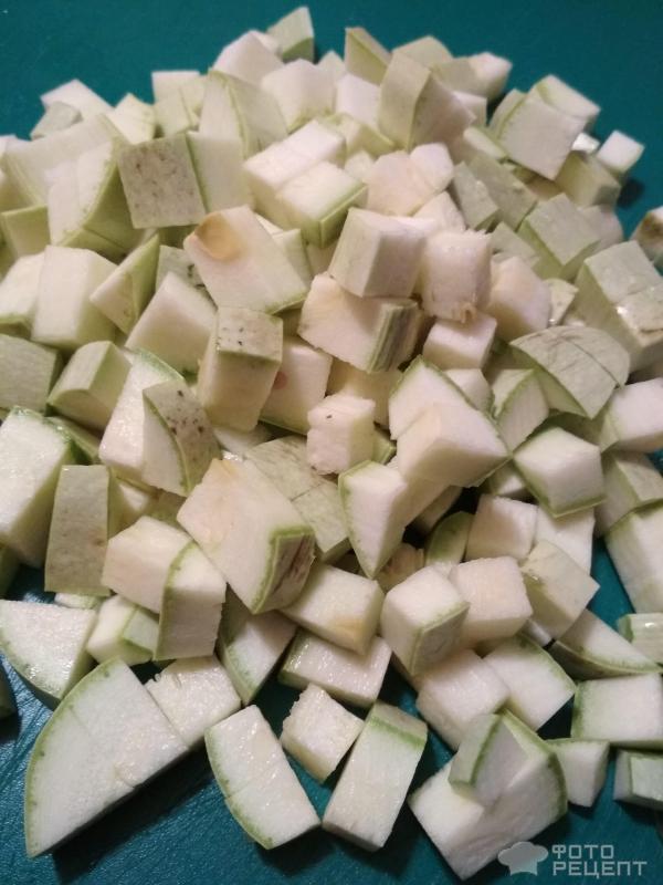 Овощное рагу с курицей фото