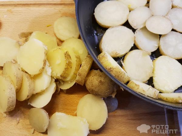 нарезаем картофель