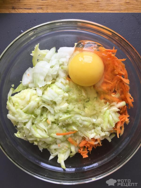 Яйцо, цукини, морковь, лук, что приготовить