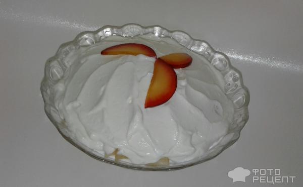 Творожно-фруктовый десерт фото