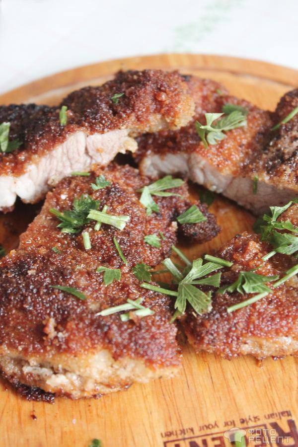 Шницель из свинины в духовке — рецепт с фото пошагово. Как приготовить свиной шницель в духовке?