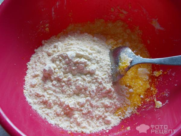 Песочный пирог со сливами фото