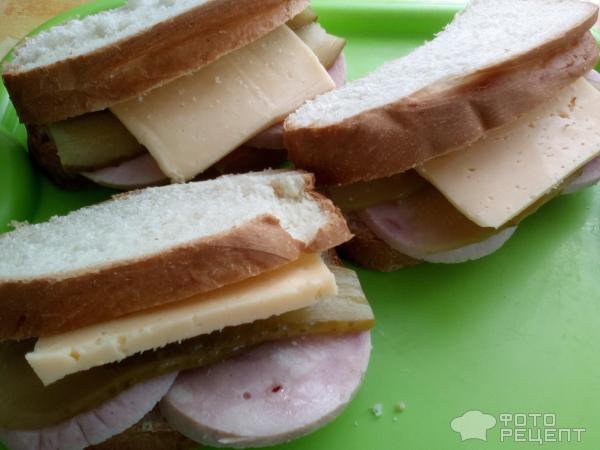 Бутерброд- кармашек фото